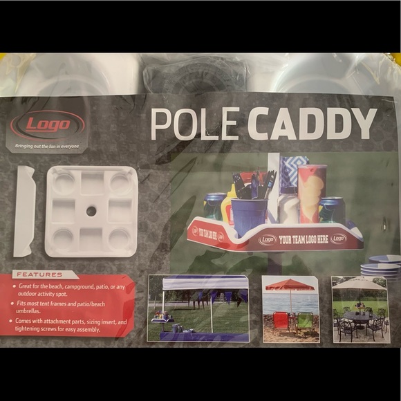 Green Bay Packers Pole Caddy - Picture 1 of 8